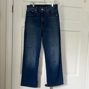 MOTHER “Rambler” Ankle Blue Denim Jeans
